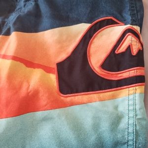 Lot of boys surf trunks: Quicksilver, O'Neill boys size 24, size S, 10